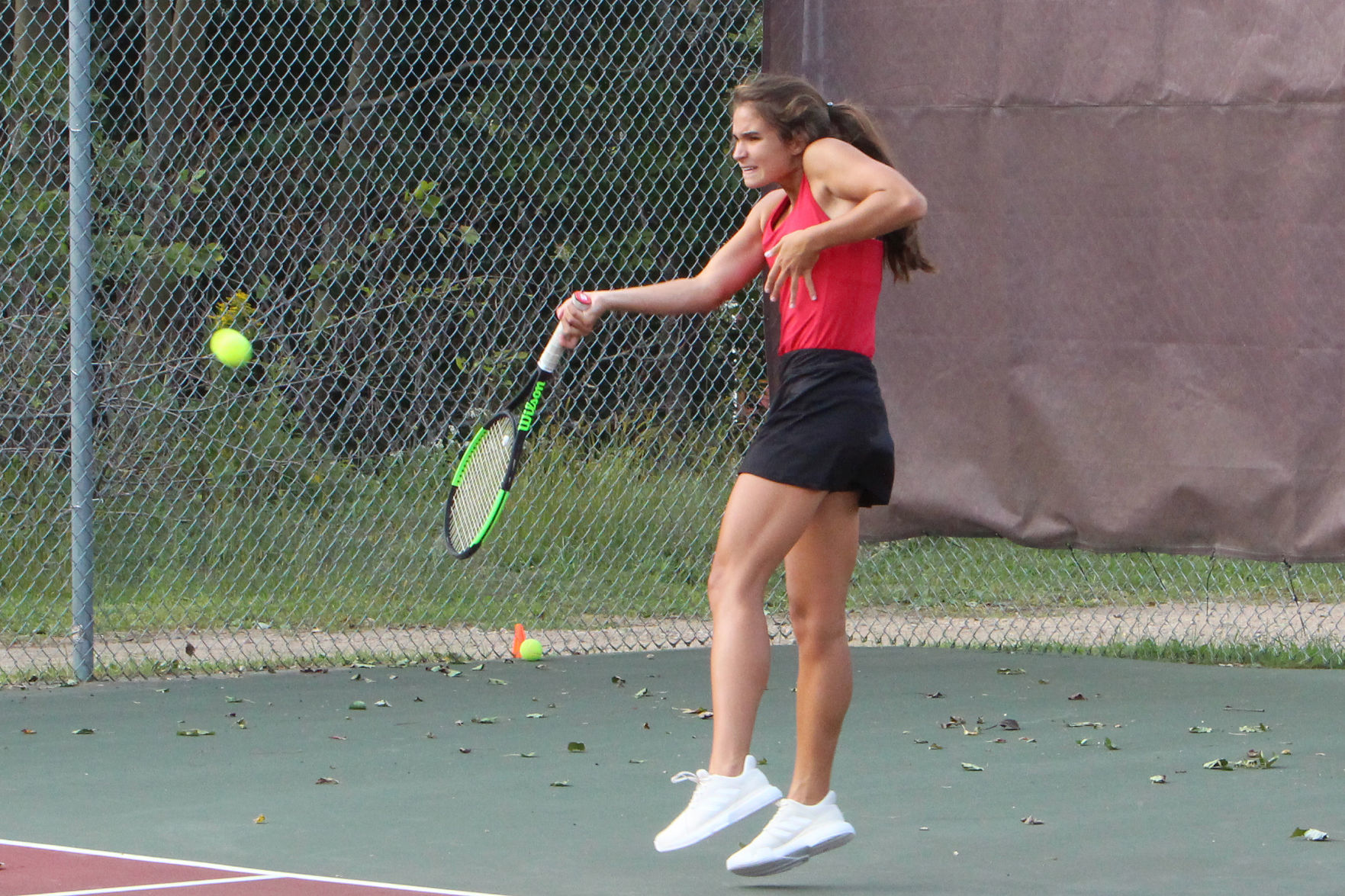 Chippewa Falls at Menomonie girls tennis 9-3-19